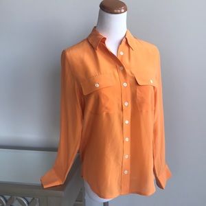 Boden 💯 Silk Blouse sz 4